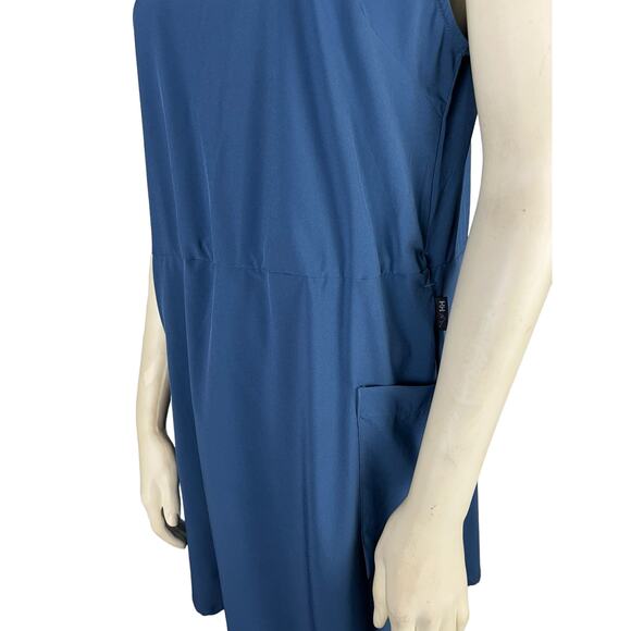 Helly Hanson blue casual utility dress medium M Athleisure - Picture 4 of 9